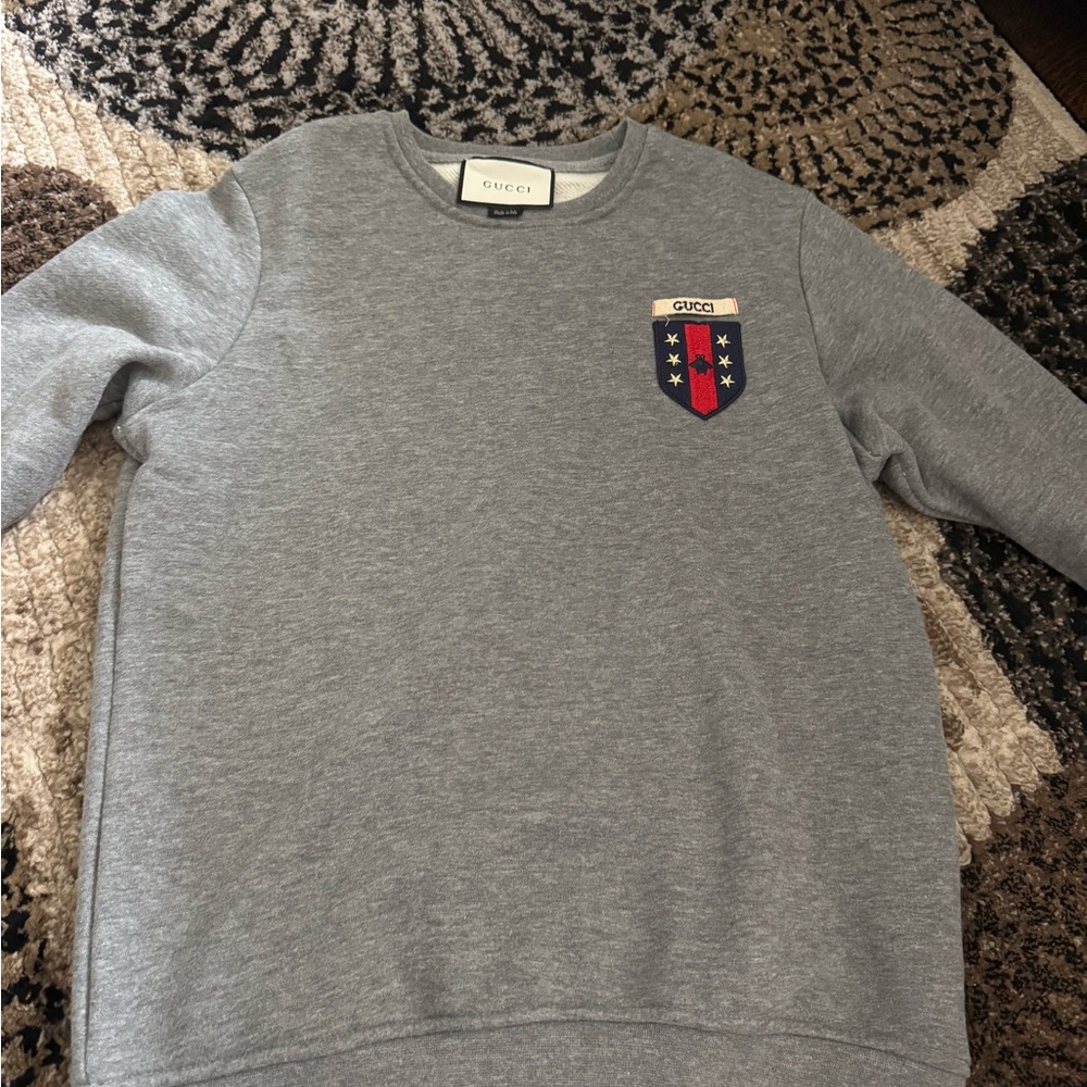 Gucci Gray Crewneck